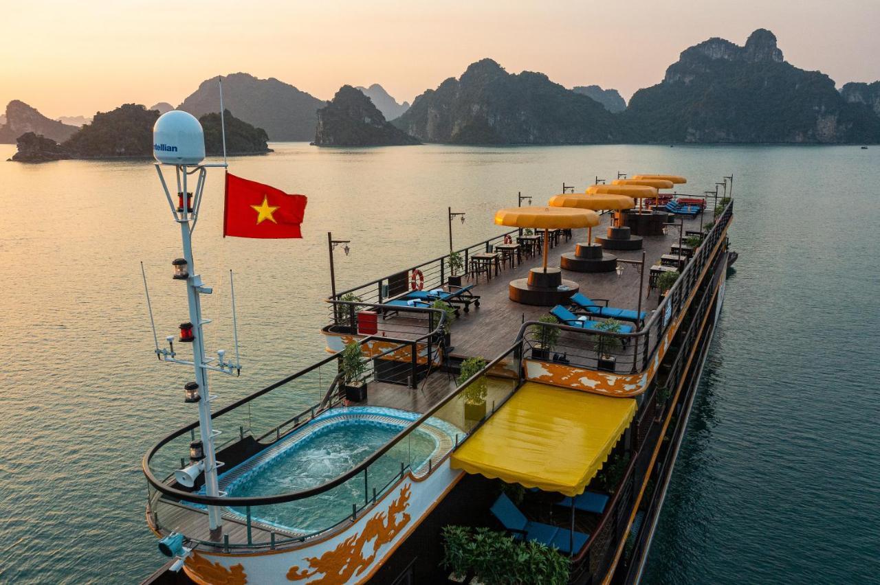 ホテル Nostalgia Halong Cruise ハロン エクステリア 写真
