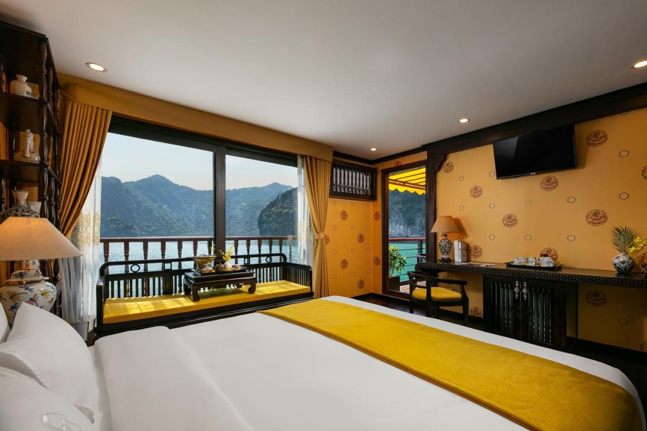 ホテル Nostalgia Halong Cruise ハロン エクステリア 写真