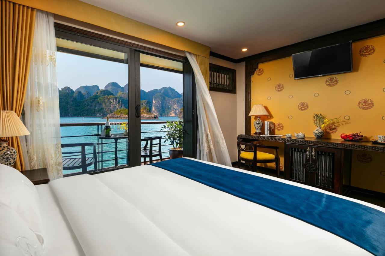 ホテル Nostalgia Halong Cruise ハロン エクステリア 写真