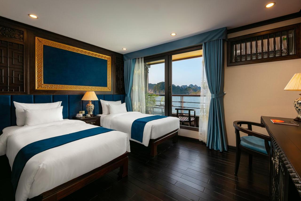 ホテル Nostalgia Halong Cruise ハロン エクステリア 写真