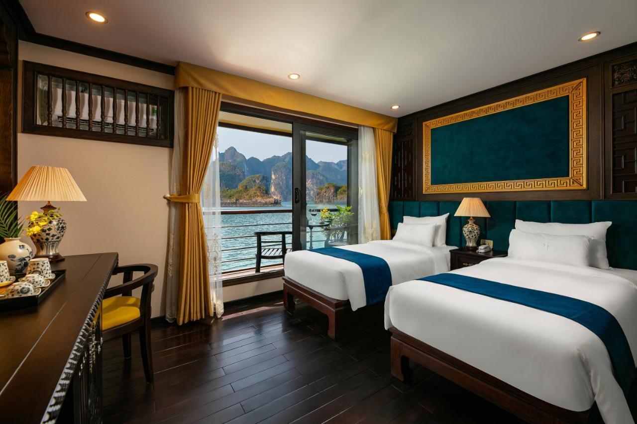 ホテル Nostalgia Halong Cruise ハロン エクステリア 写真